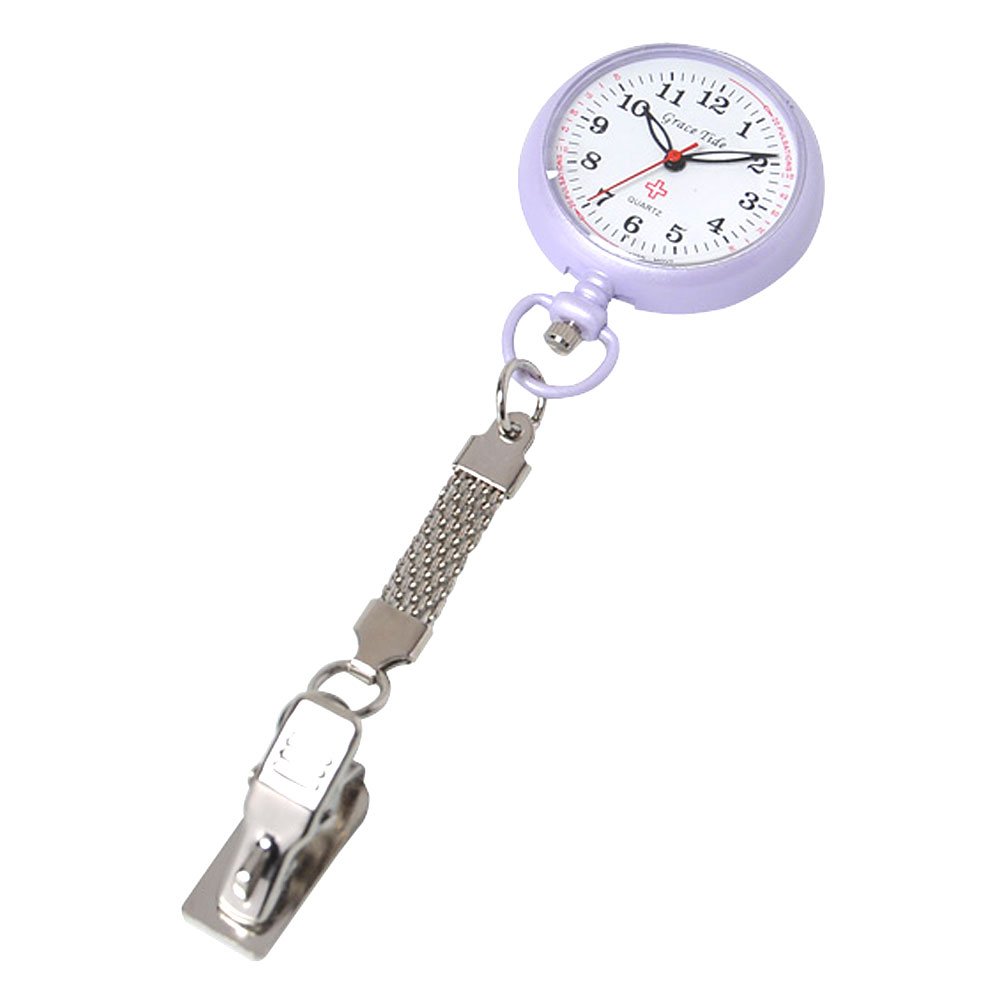 フジナースウォッチ（クリップ付き） パープル