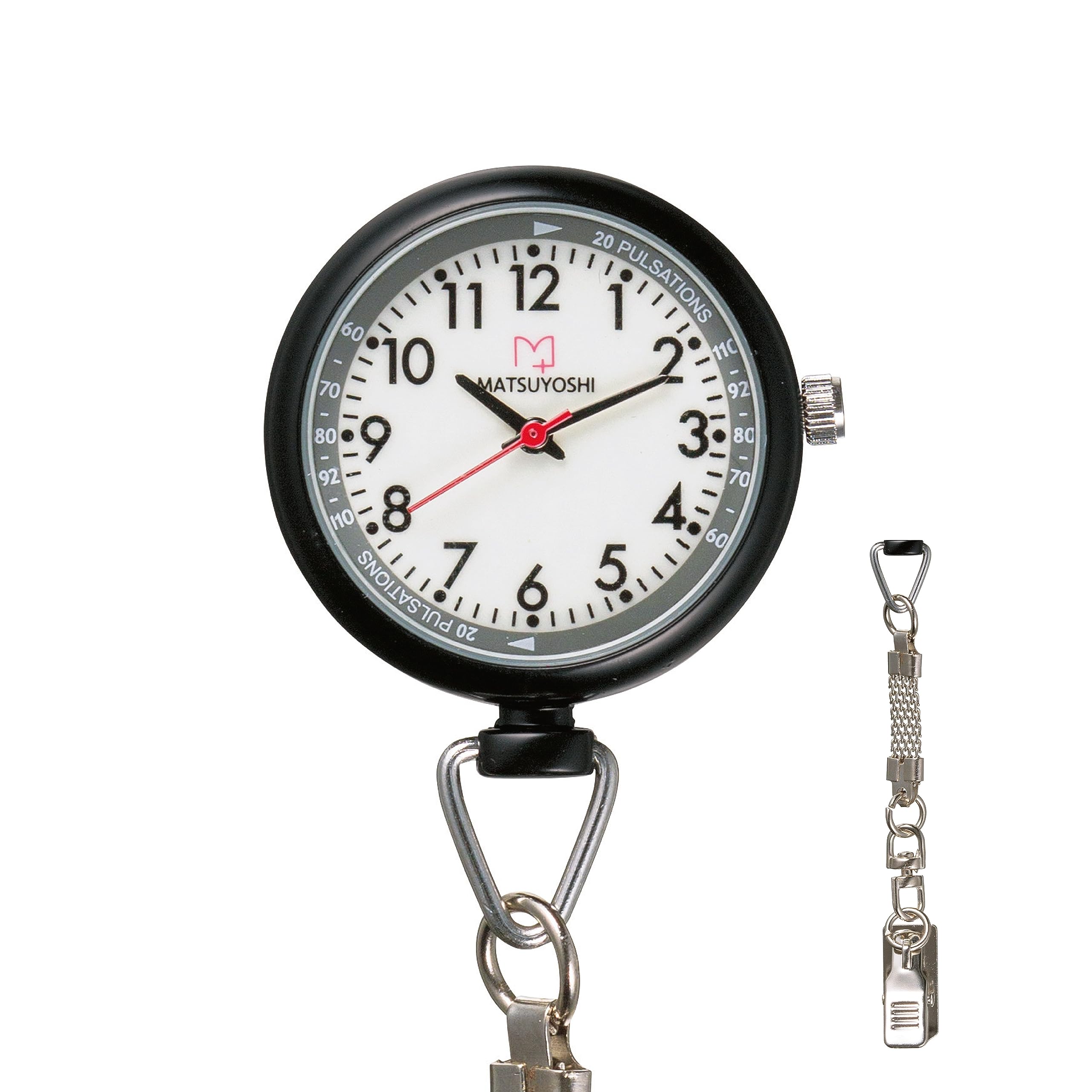 マツヨシ ナースウォッチ ブラック