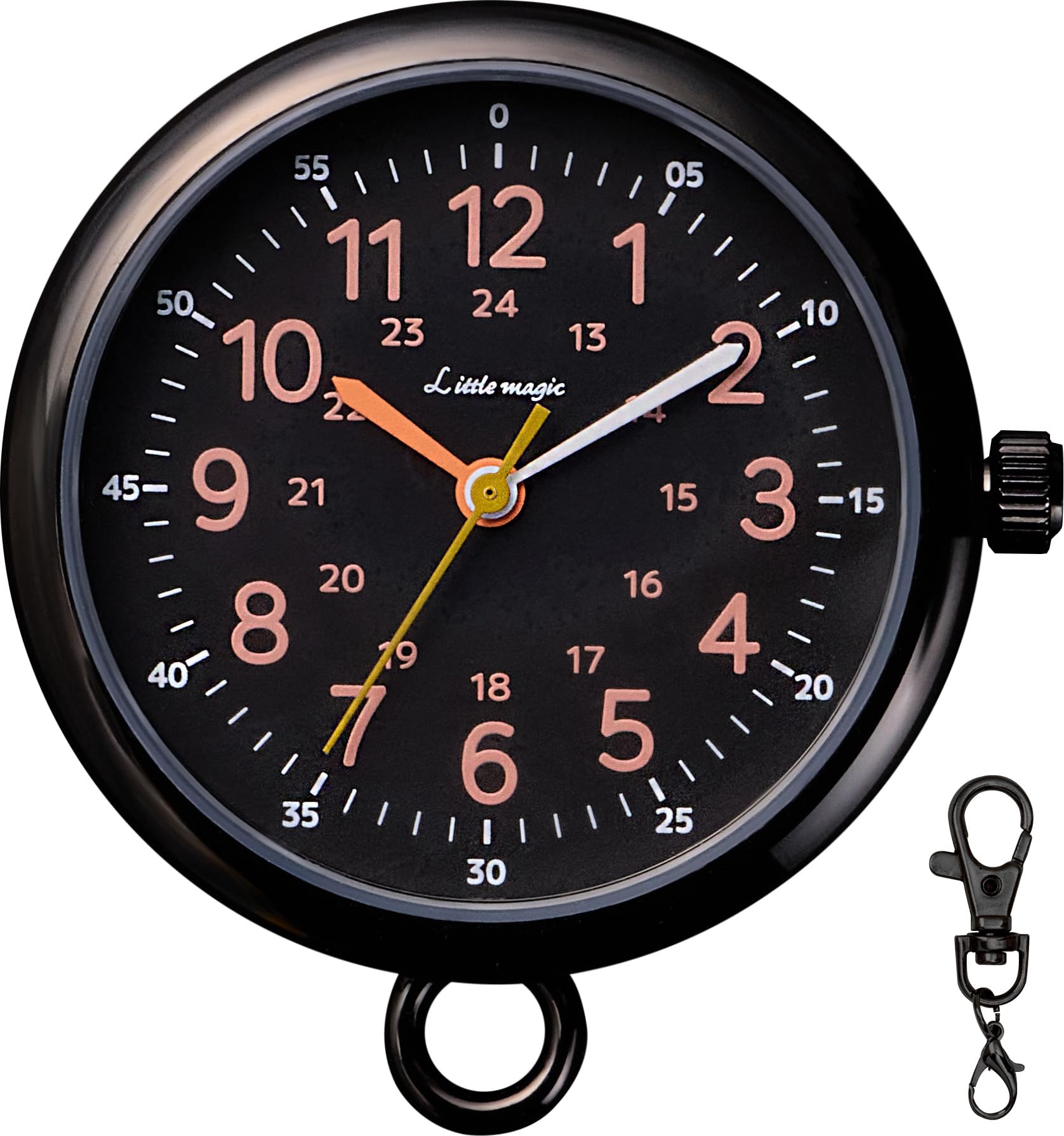 リトルマジック ナースウォッチ ブラックブラック