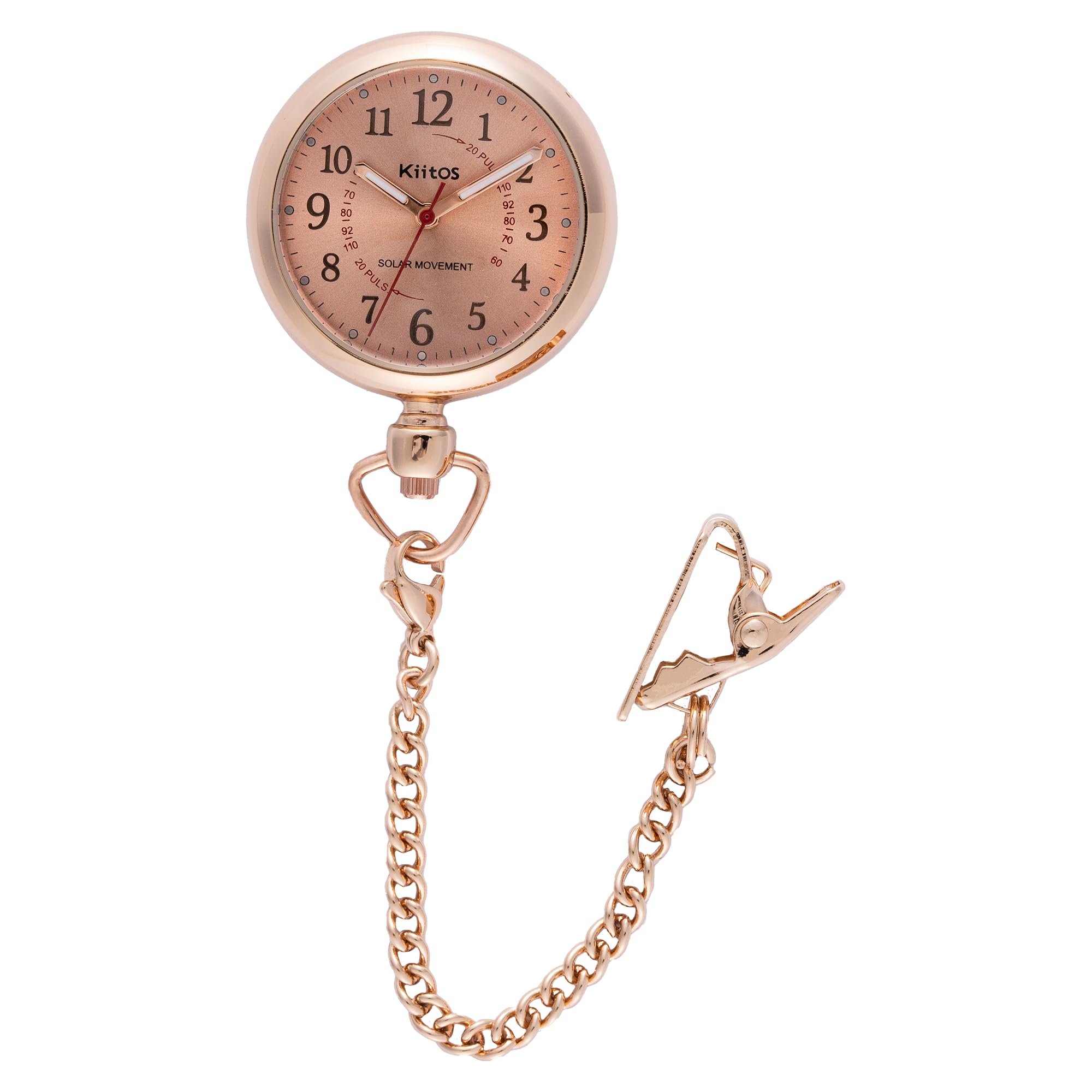 Kiitos ナースウォッチ ローズゴールド